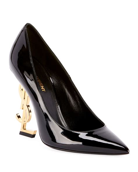 saint laurent stiletto heel pumps